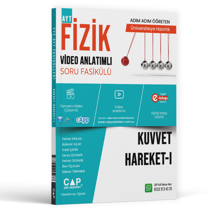 ÜNİV. HAZ FİZİK KA-SB KUVVET HARAKET I - 2025-26